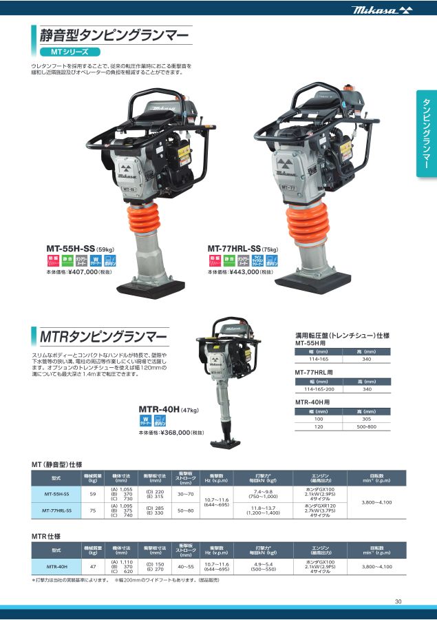 三笠総合カタログ2021-2022