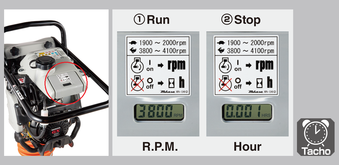 Tacho Hour Meter